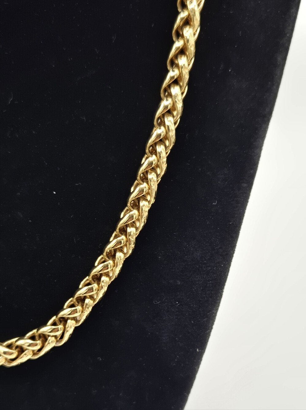 Gold Plated  Rope Chain Necklace - Picture 3 of 5